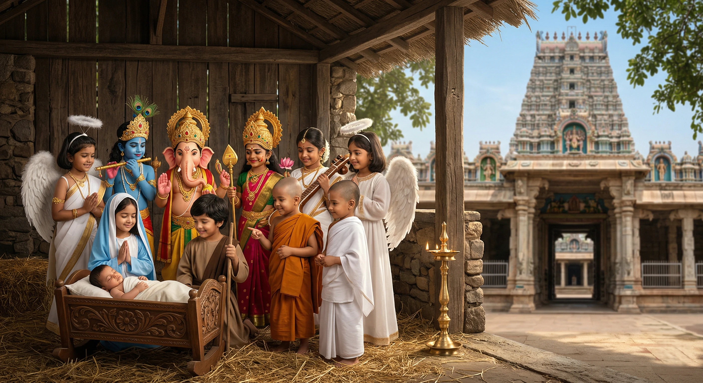 God and Goddess costumes for kids competitions